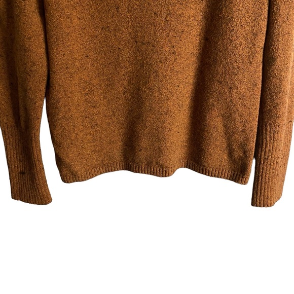 Treasure & Bond Women's Cognac V-Neck Knit Sweater - Picture 3 of 7